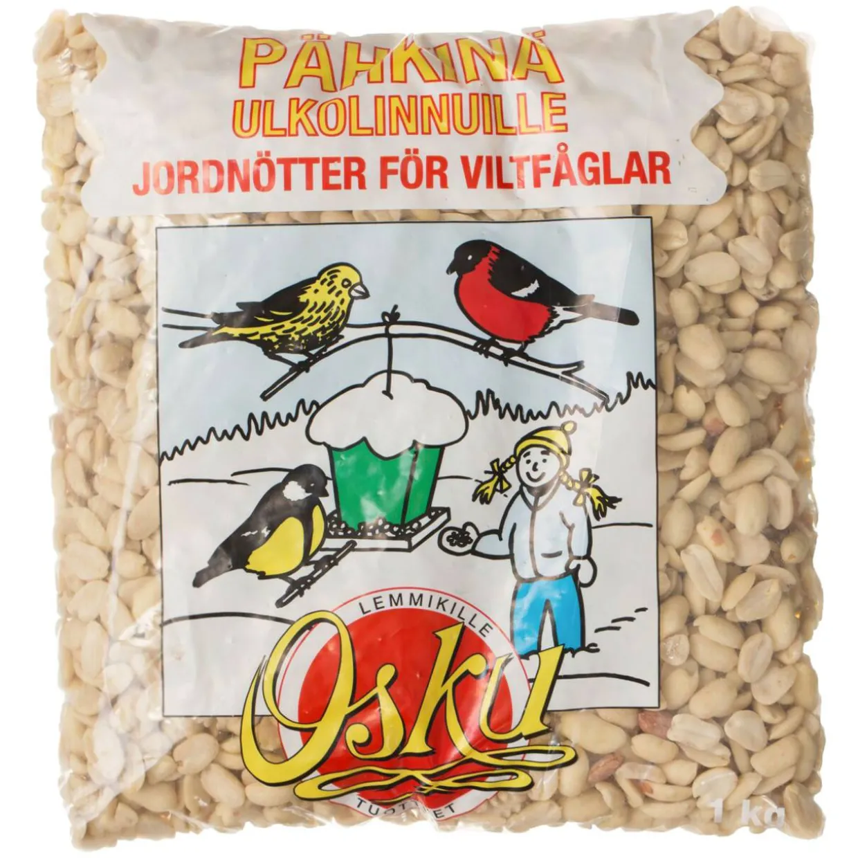 Pähkinä Osku 1 kg ulkolinnuille