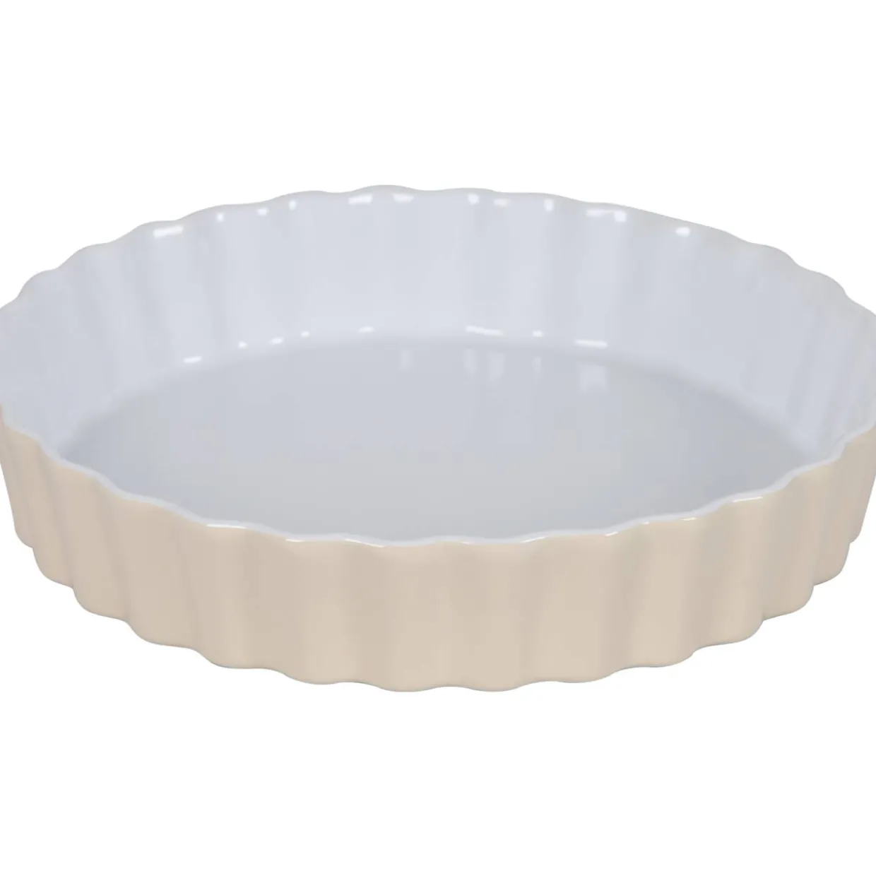 Piirakkavuoka Kotikulta 28 cm beige