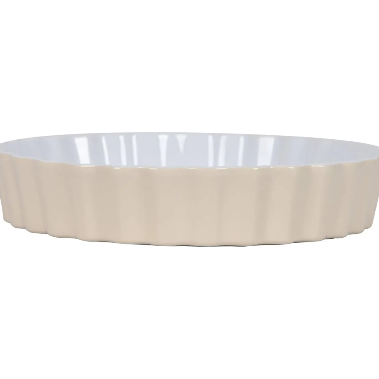 Piirakkavuoka Kotikulta 28 cm beige