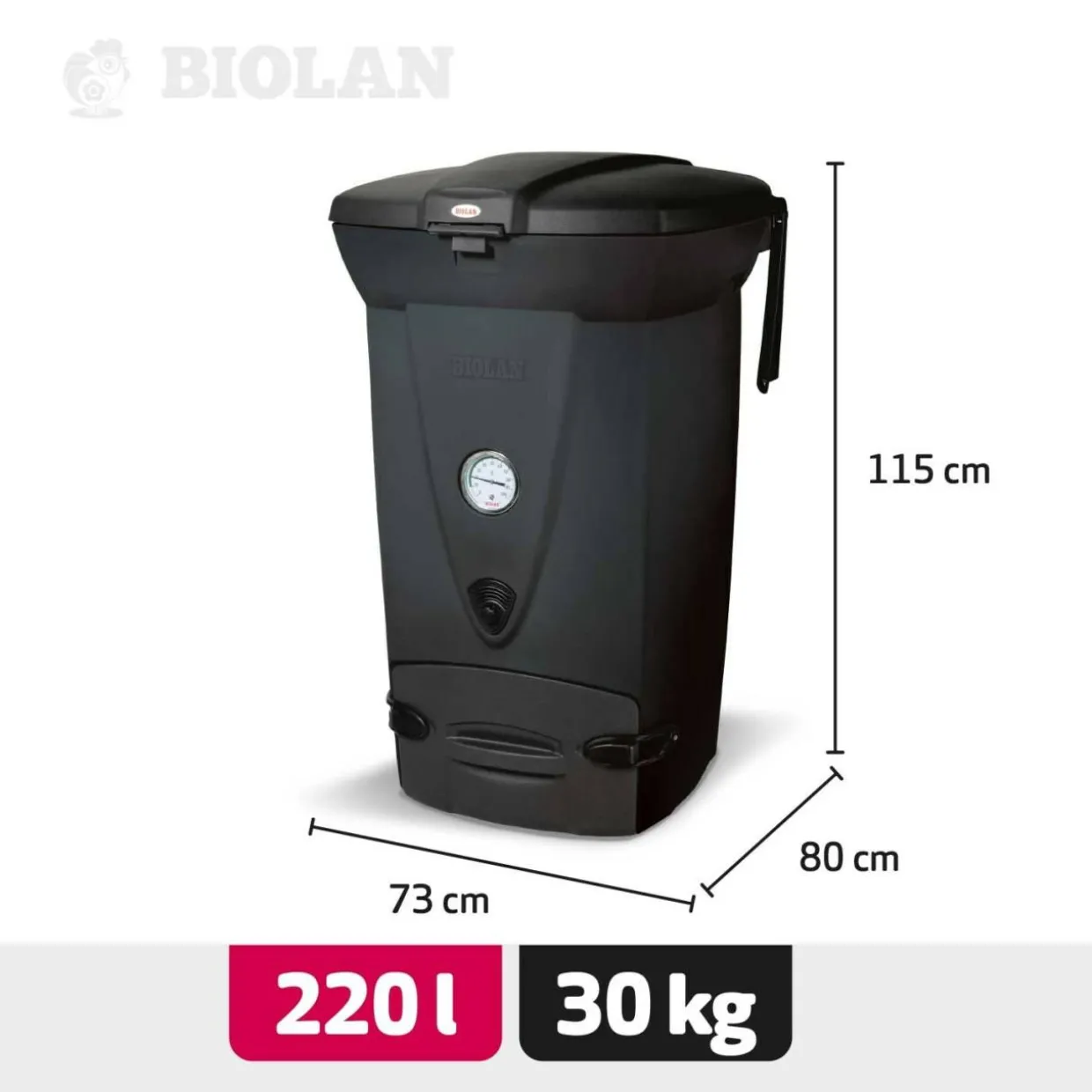 Pikakompostori Biolan 220 eco