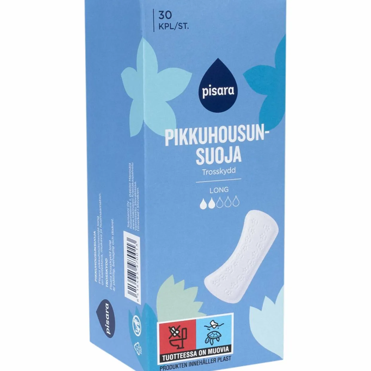 Pikkuhousunsuoja Pisara 30 kpl Long