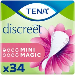 Pikkuhousunsuoja Tena 34 kpl Discreet Mini Magic