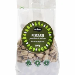 Pistaasipähkinä paahdettu ja suolattu Priima 300 g