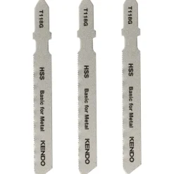 Pistosahanterä Kendo 1,2 x 76 mm metallille 3 kpl HSS