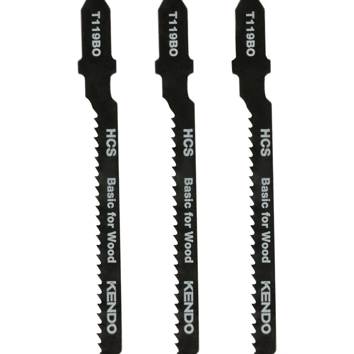Pistosahanterä Kendo 2,0x76mm puulle ja metallille 3 kpl HCS