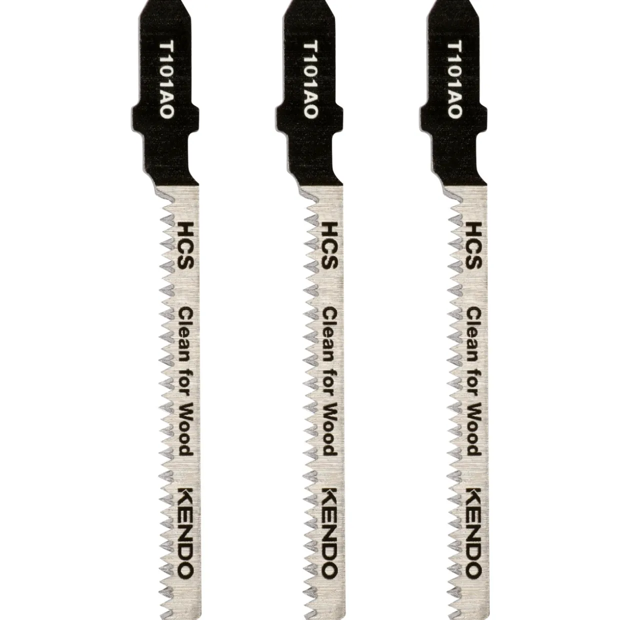 Pistosahanterä Kendo 1,4 x 76 mm puulle ja metallille 3 kpl HCS