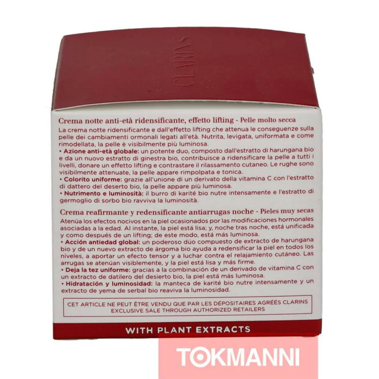 Päivävoide, Clarins 50 ml Multi-Intensive Super Restorative