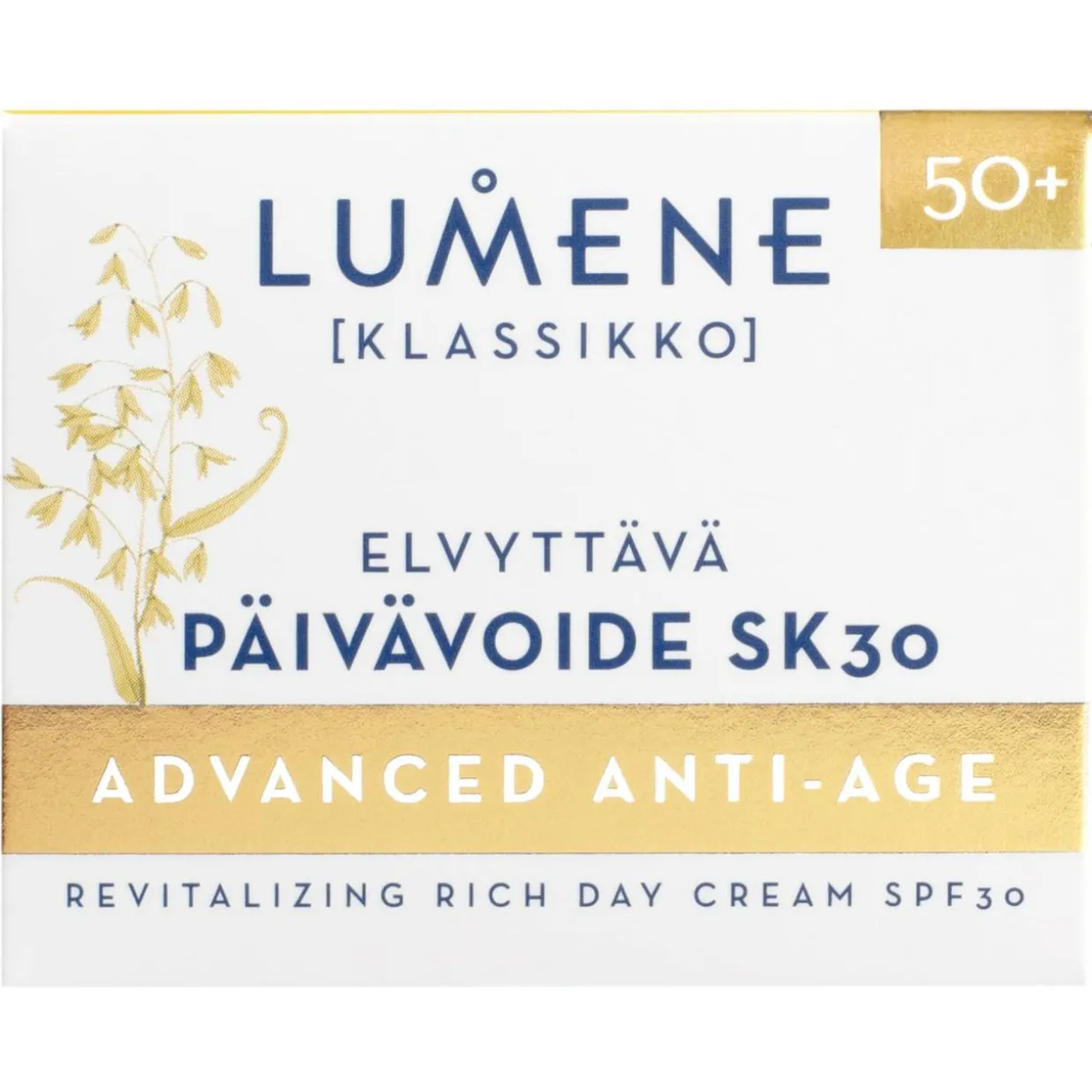 Päivävoide Lumene KLASSIKKO 50 ml Advanced Anti-Age sk 30 elvyttävä