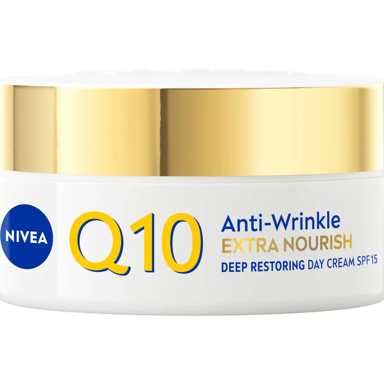 Päivävoide Nivea Q10 50 ml Anti-Wrinkle Extra Nourish Deep Restoring SK 15