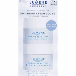 Päivävoide + yövoide Lumene Herkkä2 x 50 ml tuplapakkaus
