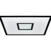 Plafondi EGLO Bordonara led 21,5W 45x45cm musta/valkoinen