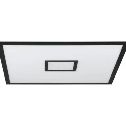 Plafondi EGLO Bordonara led 36W 59,5x59,5cm musta/valkoinen