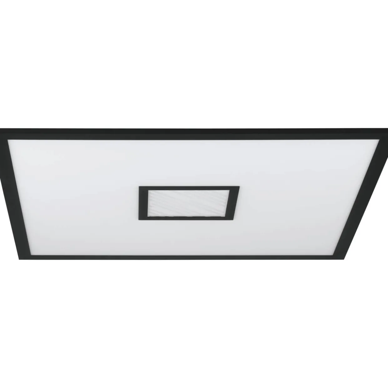 Plafondi EGLO Bordonara led 36W 59,5x59,5cm musta/valkoinen