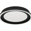 Plafondi EGLO Calagrano led 11,5W ja 10W 38cm musta/valkoinen