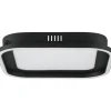 Plafondi EGLO Calagrano led 11W ja 10W 37,5x37,5cm musta/valkoinen