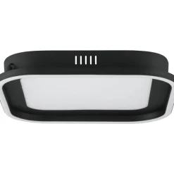 Plafondi EGLO Calagrano led 11W ja 10W 37,5x37,5cm musta/valkoinen