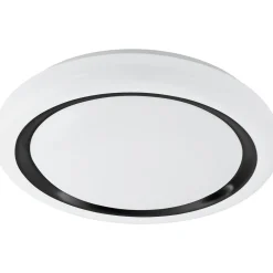 Plafondi EGLO Capasso led 19,5W Ø48cm valkoinen/musta