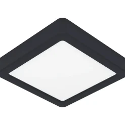 Plafondi EGLO Fueva 5 led 11W 16x16cm musta/valkoinen