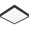 Plafondi EGLO Fueva 5 led 20,5W 28,5x28,5cm musta/valkoinen