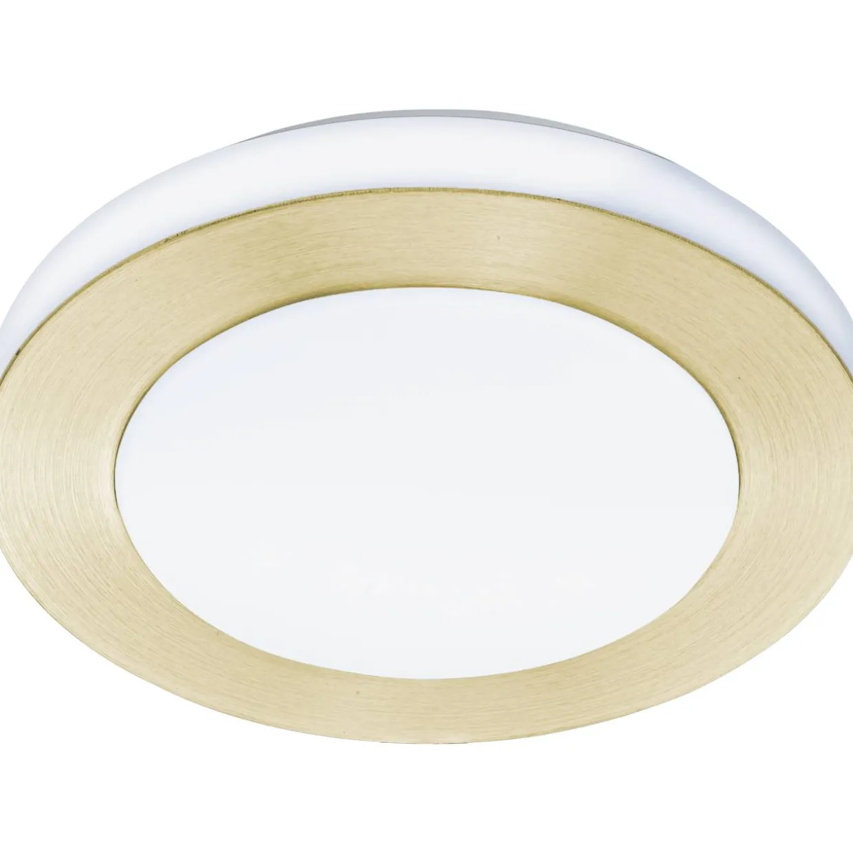 Plafondi EGLO Led Carpi 3x3,6W Ø30cm harjattu messinki/valkoinen
