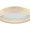 Plafondi EGLO Luppineria led 24W 38cm valkoinen/puu