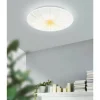 Plafondi EGLO Nieves 1 led 10W Ø31cm valkoinen/kulta