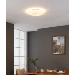 Plafondi EGLO Nieves 1 led 19,5W Ø41cm valkoinen/kulta