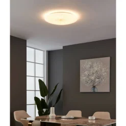 Plafondi EGLO Nieves 1 led 7x4,4W Ø51cm valkoinen/kulta