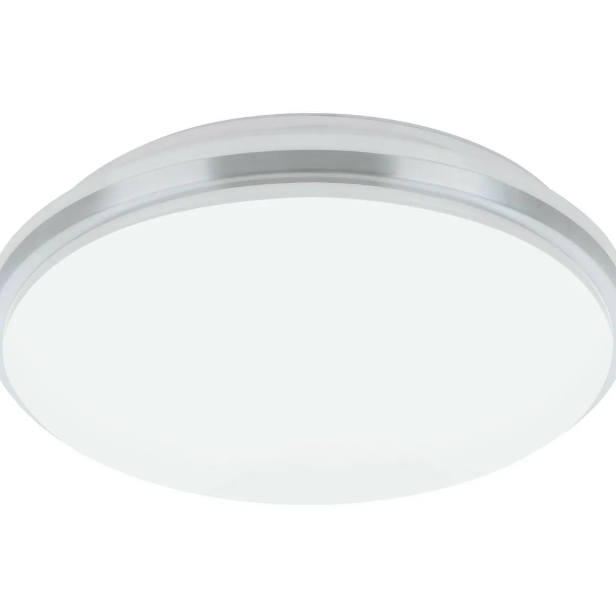 Plafondi EGLO Pinetto led 18W Ø34cm valkoinen/kromi
