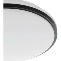 Plafondi EGLO Pinetto led 18W Ø34cm valkoinen/kromi