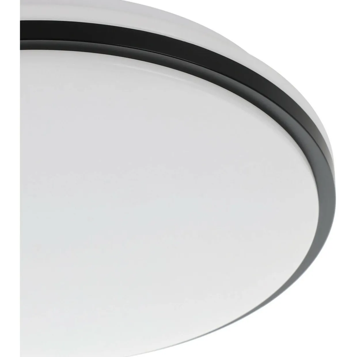 Plafondi EGLO Pinetto led 18W Ø34cm valkoinen/kromi