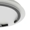Plafondi EGLO Zampote led 25W Ø42cm valkoinen/musta