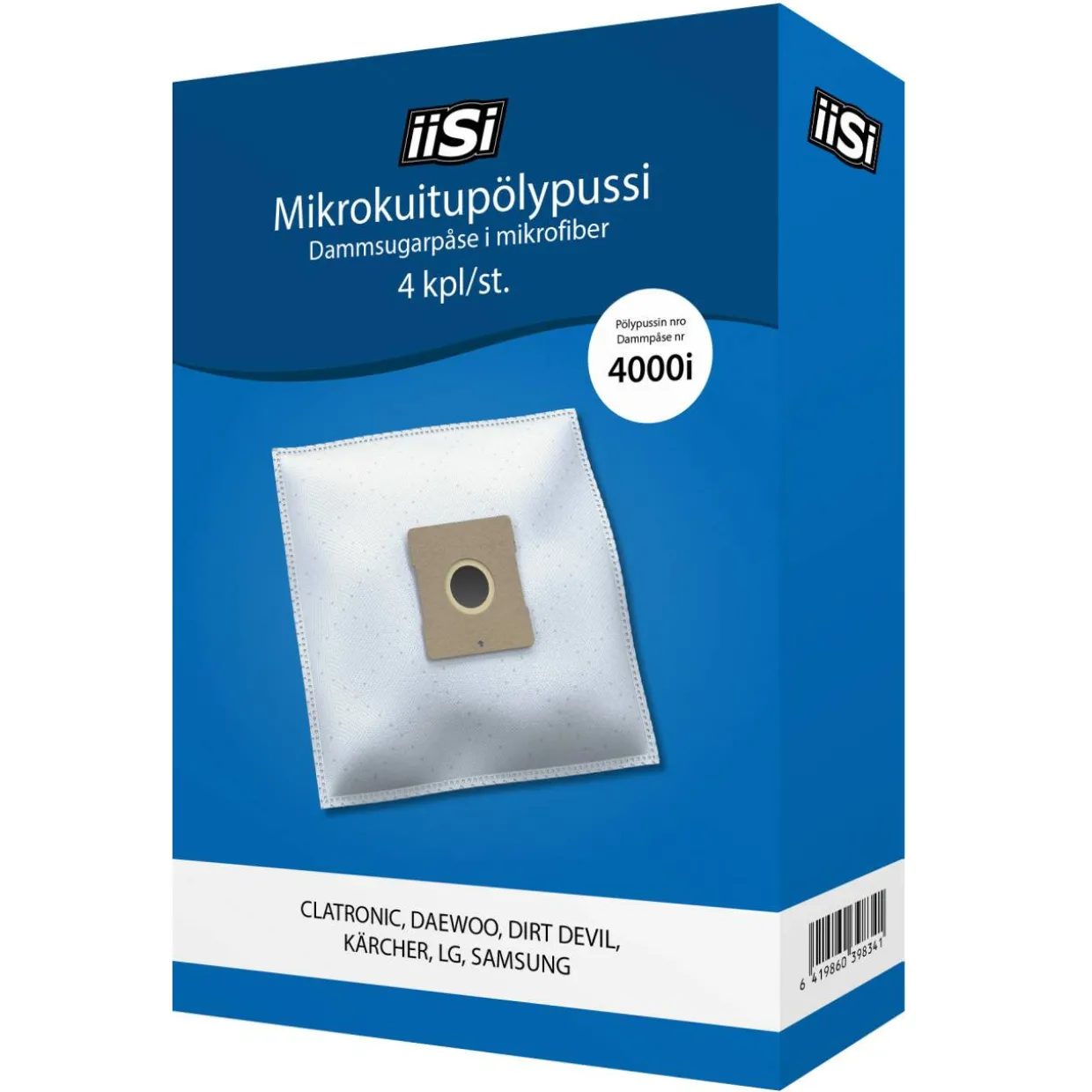 Pölypussi Iisi 4000i