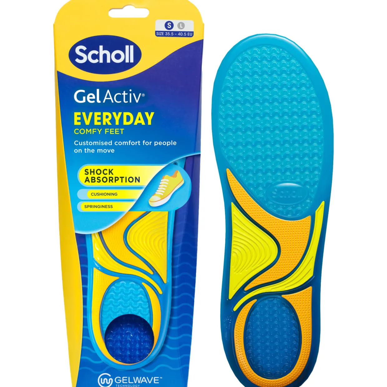 Pohjallinen Scholl Gel-Activ Everyday Small