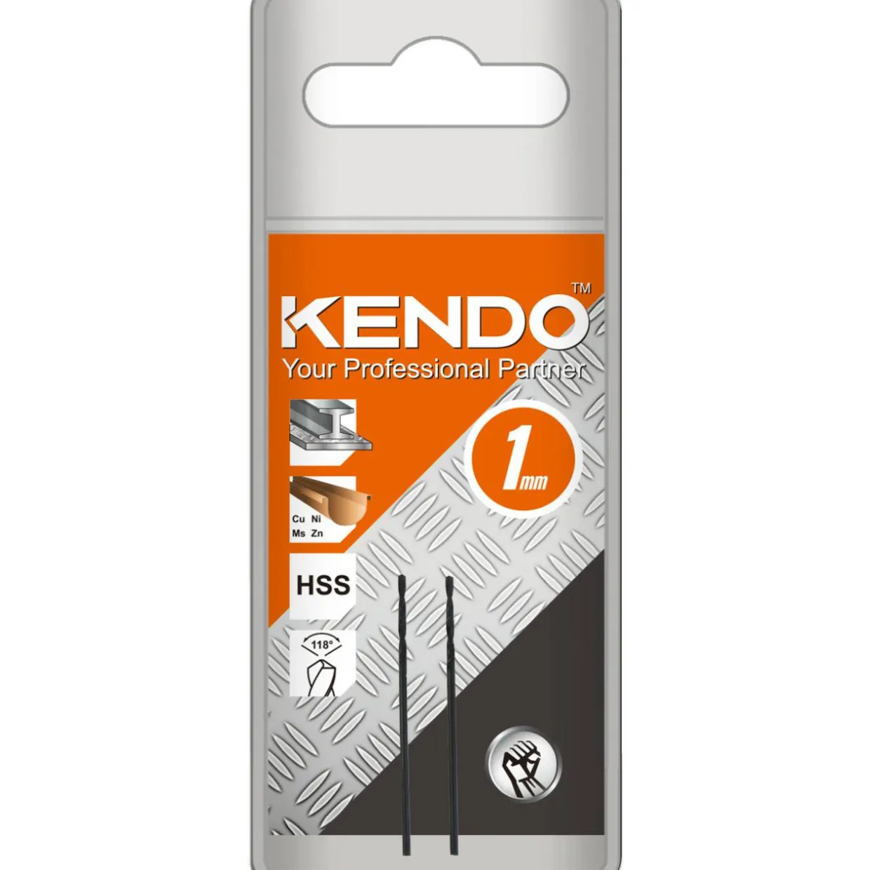 Poranterä Kendo 1,0 mm HSS