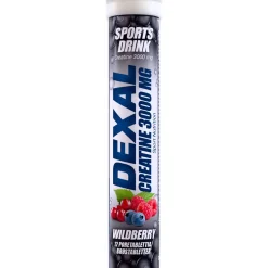 Poretabletti Dexal 12 kpl Kreatiini 3000 mg metsämarja