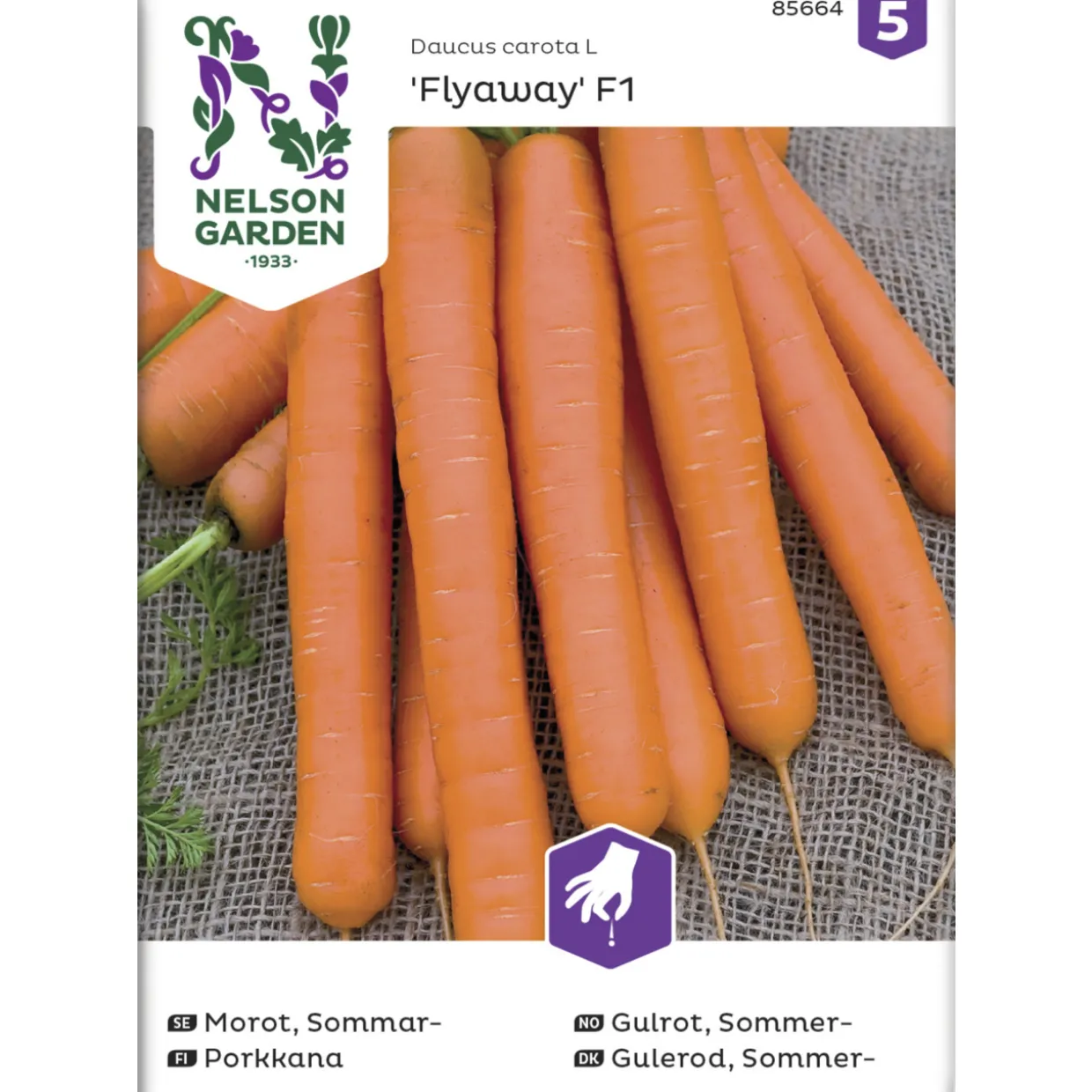 Porkkana siemen Nelson Garden Basic Flyaway F1