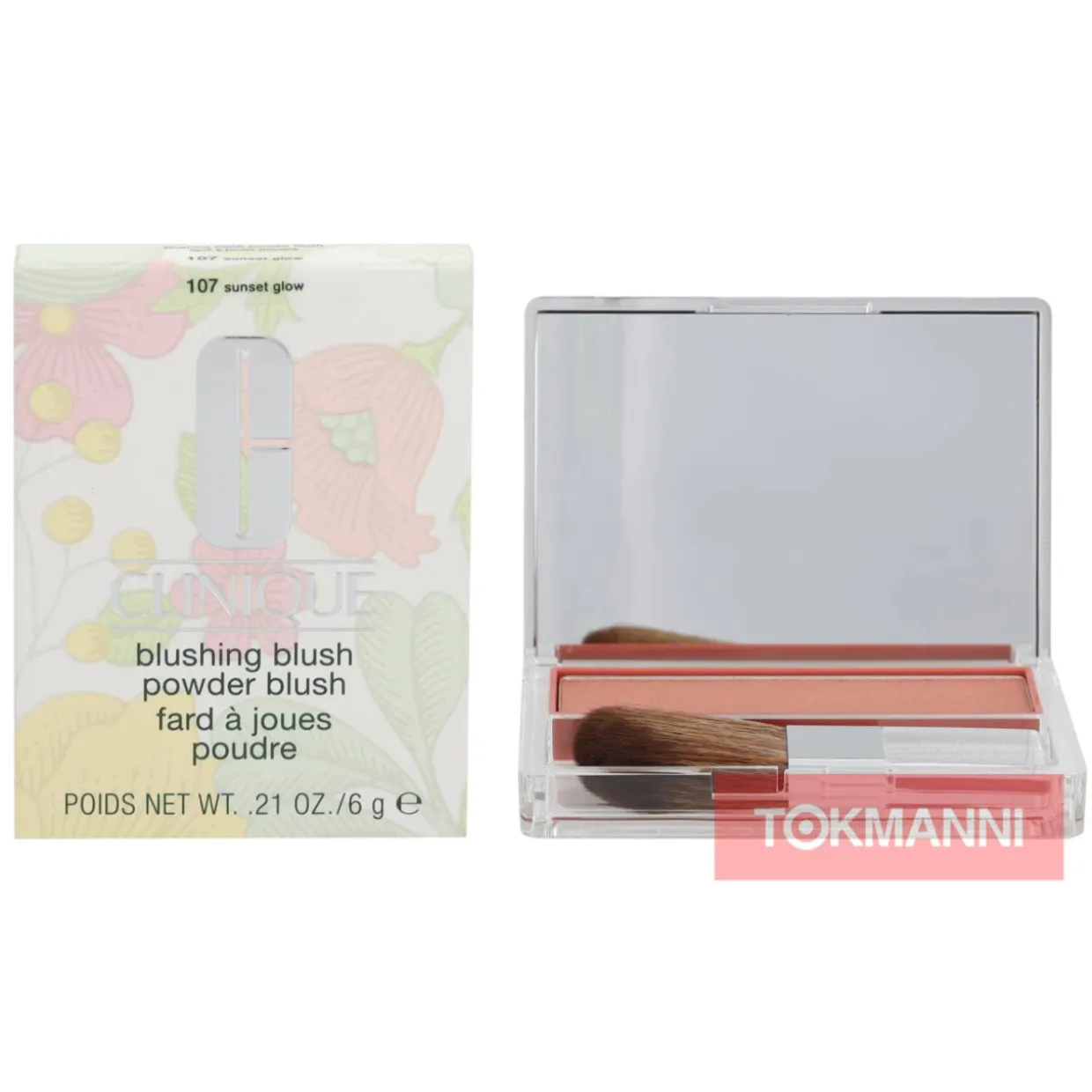 Poskipuna, Clinique 6 g Blushing Blush #107 Sunset Glow