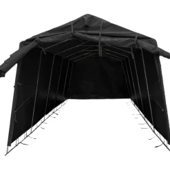 Pressutalli Fornorth 2,7 x 5,1 m, 500g/m2, musta