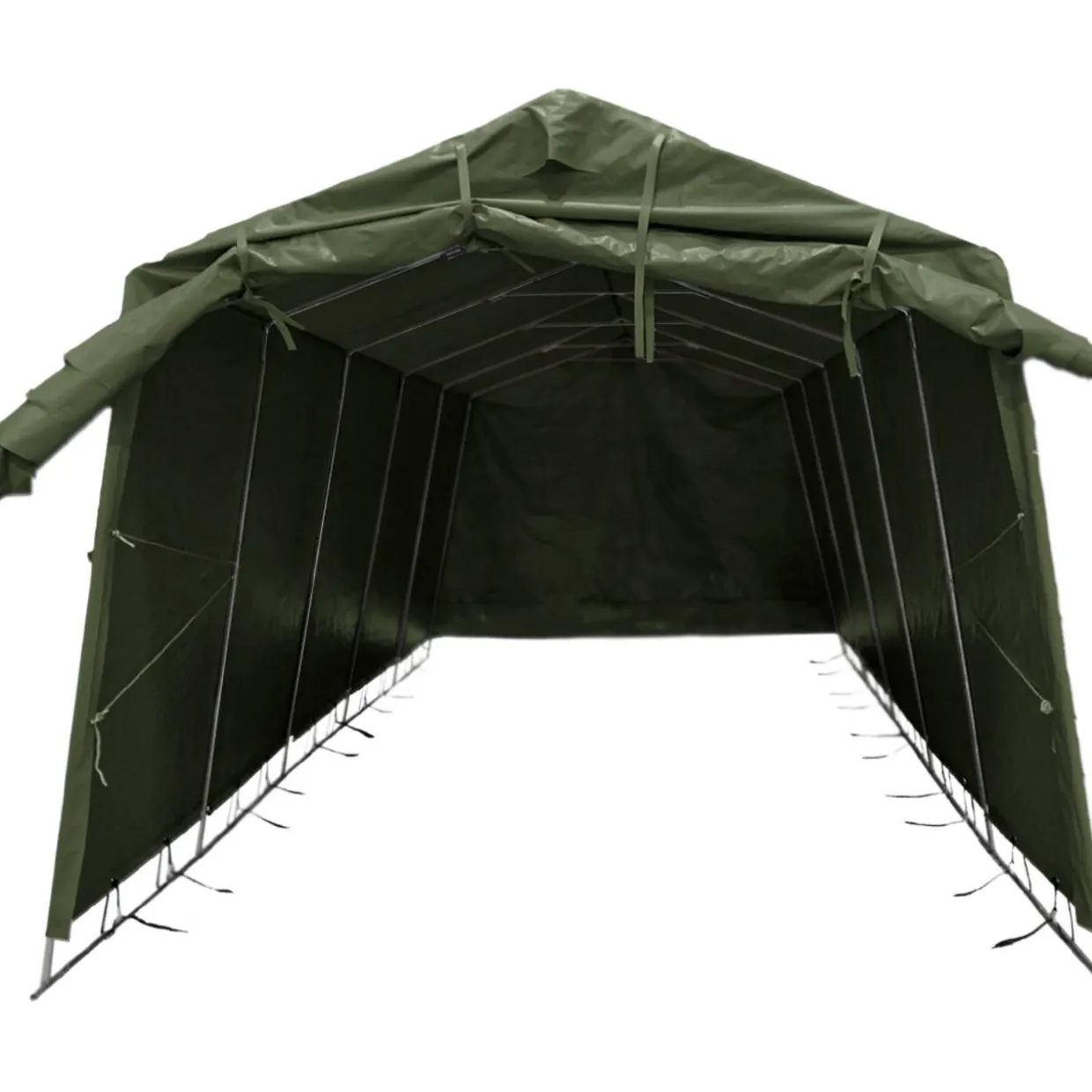 Pressutalli Fornorth 3,2 x 6 m, army vihreä