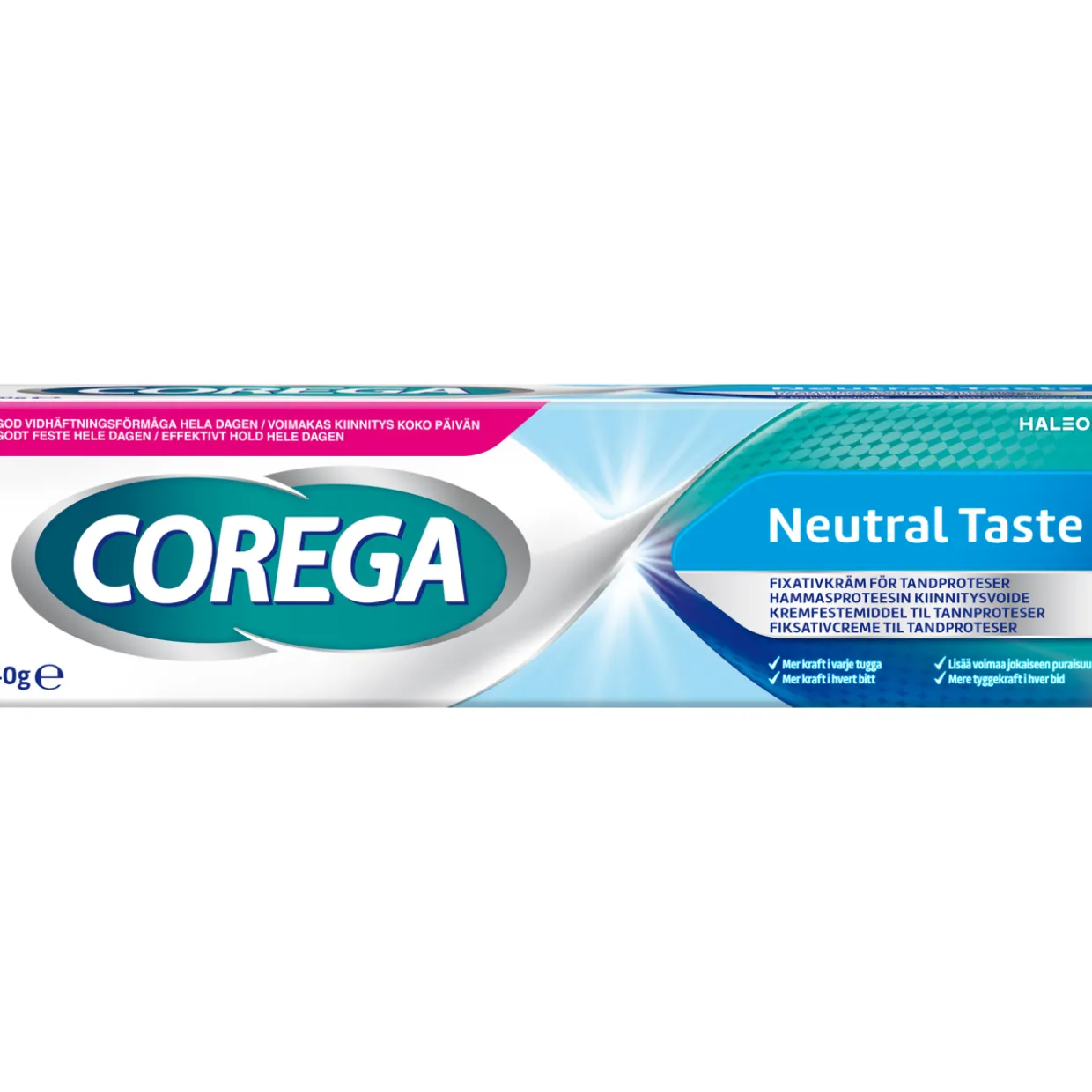 Proteesin kiinnitysvoide 40 g Neutral Taste