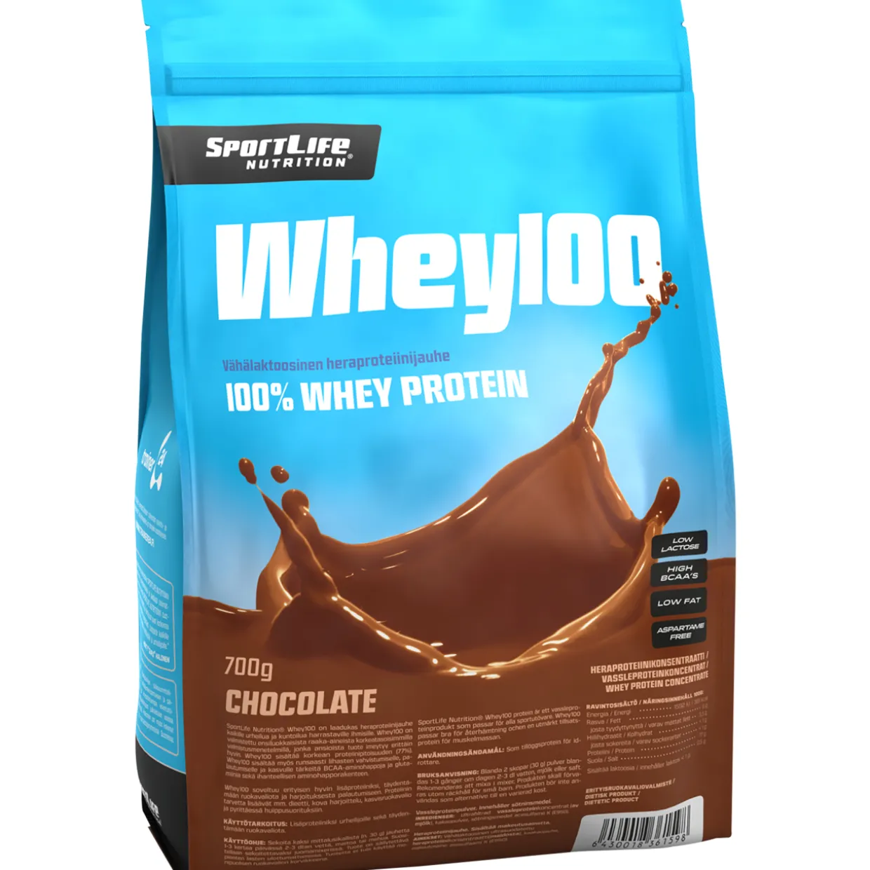 Proteiinijauhe Sportlife 700 g Whey100