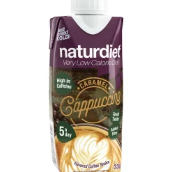 Proteiinikahvi Naturdiet 330 ml Caramel-Cappuccino VLCD