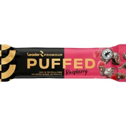 Proteiinipatukka Leader Promour 40 g Puffed Raspberry