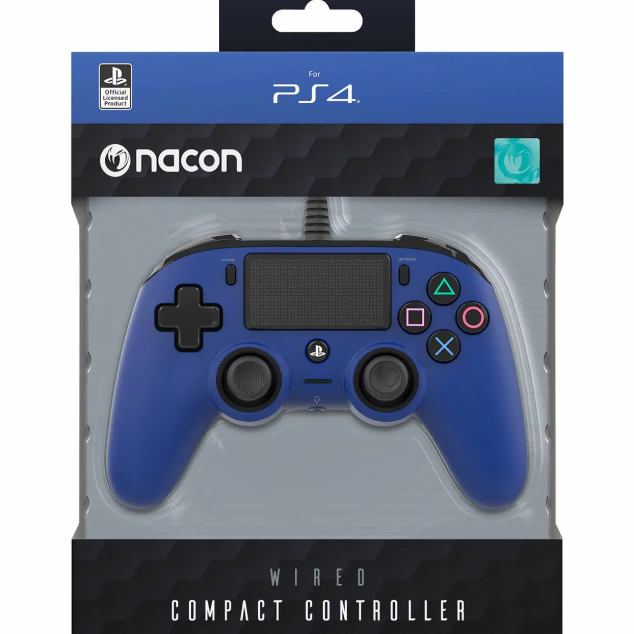 PS4-ohjain Nacon, langallinen, sininen