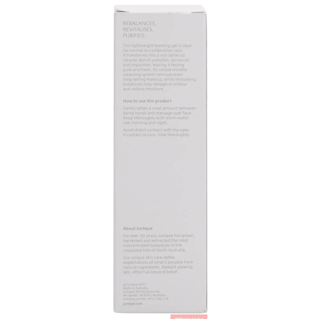 Puhdistusgeeli, Jurlique 200 ml Revitalizing