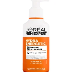 Puhdistusgeeli Loreal Men Expert 260 ml Hydra Energetic virkistävä kasvoille