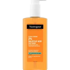 Puhdistusgeeli 200 ml Clear & Defend Facial Wash