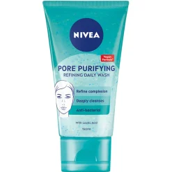 Puhdistusgeeli Nivea 150 ml Pore Purifying Refining Daily Wash kuoriva