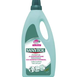 Puhdistus- ja desinfiointiaine Sanytol 1,2 l lattia & pinnat